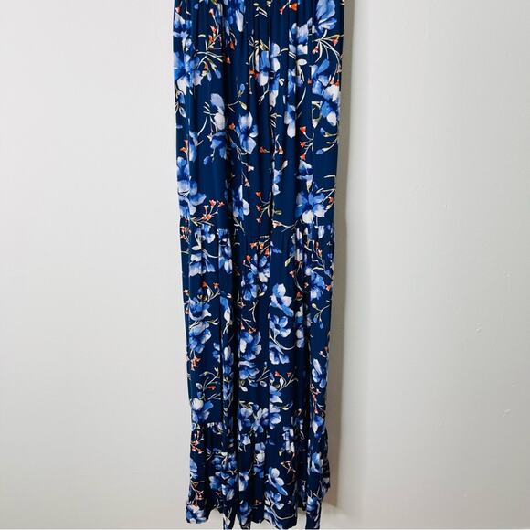 Crown & Ivy blue white polka dot preppy nautical coastal shorts 8 - Picture 2 of 6